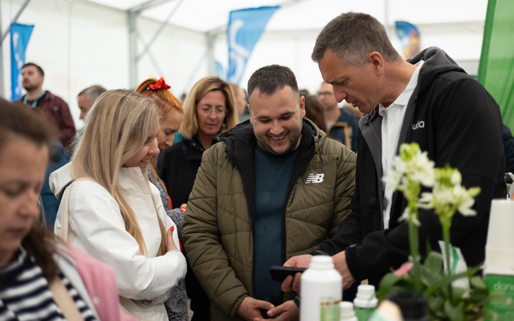 Garden Festival stand.